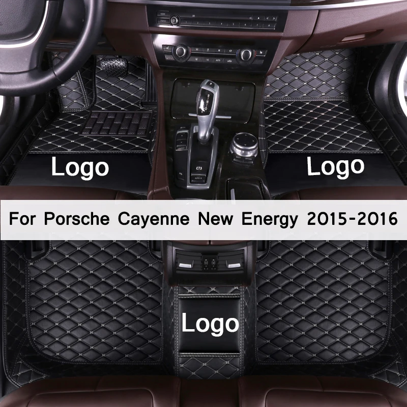 Кожаные автомобильные коврики APPDEE для Porsche Cayenne New Energy 2015 2016 индивидуальные