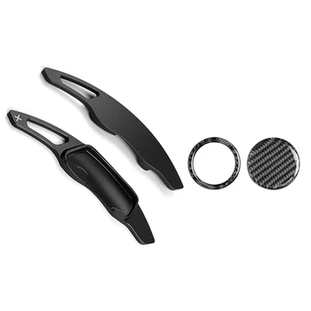 

Steering Wheel Paddle Shifter Extension for Subaru Forester XV BRZ WRX & Carbon Fiber Engine Start Stop Button Trim