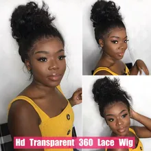 360 Lace Frontal Wig Water Wave Lace Front Wig Curly Hd Transparent Lace Frontal Human Hair Wigs For Women Human Hair Remy Wig