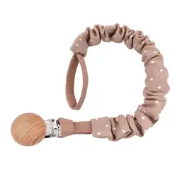 2022 HS – attache sucette en coton pour bébé, Clip de sucette pour nouveau né, sucette de dentition à mâcher, chaînes factices, livraison directe 