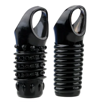 Strapon Penis Enlargement Sleeve Cock Rings Sex Toys For Men Spikes Condoms Stretcher Delay Exerciser Adult Erotic Products Shop 2