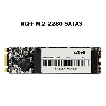 

128GB NGFF M.2 SSD 2280 SATA3 Interface Solid State Hard Drive, Suitable for Desktop/Laptop Universal Hard Drive