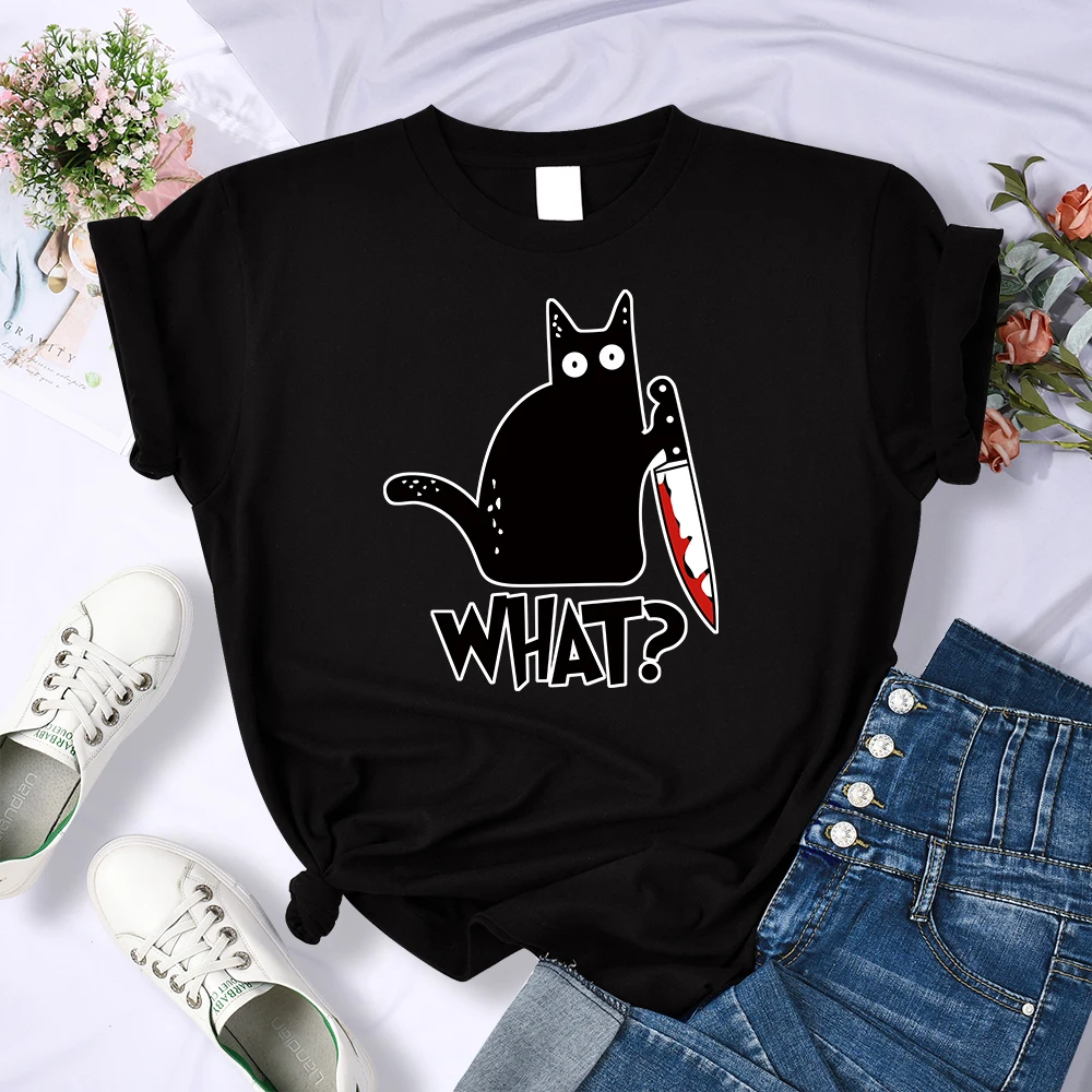 FREE SHIPPING Cat What Funny Halloween T Shirt JKP4569FREE SHIPPING Cat What Funny Halloween T Shirt JKP4569