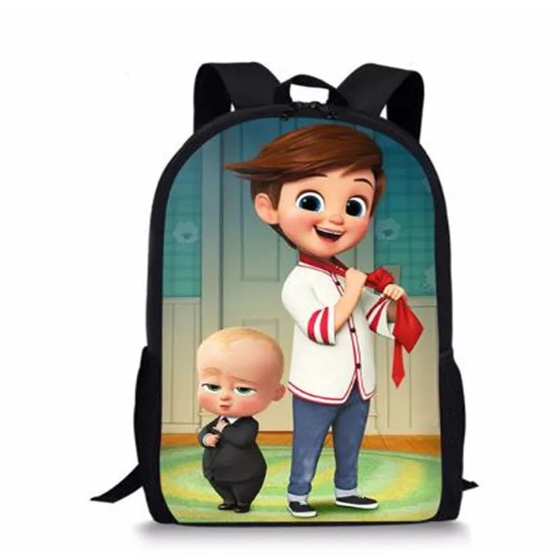 

Fashion Childrens' School Backpack Boss Baby Pattern Students School Bag Cartoon Anime Design Teenagers Book-Bags Mochila