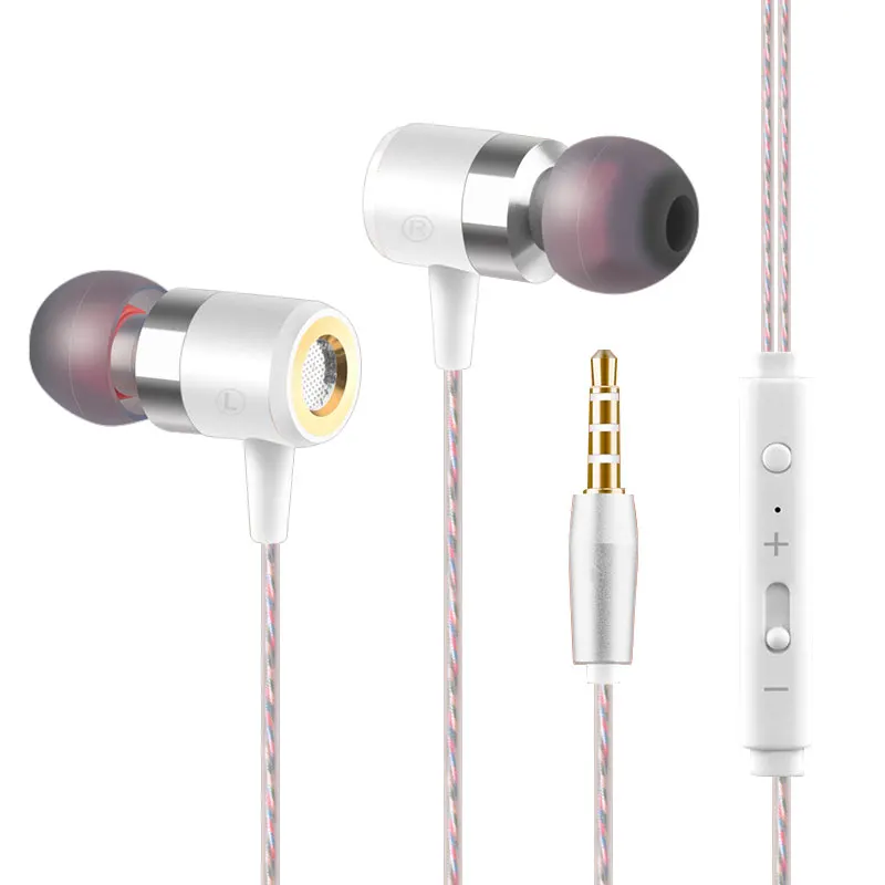 

3.5mm In Ear with Microphone Sport Earphones Gaming Wired Headset Smartphone For MP3 Earphone Honor Huawei Freebuds Redmi mi Pro