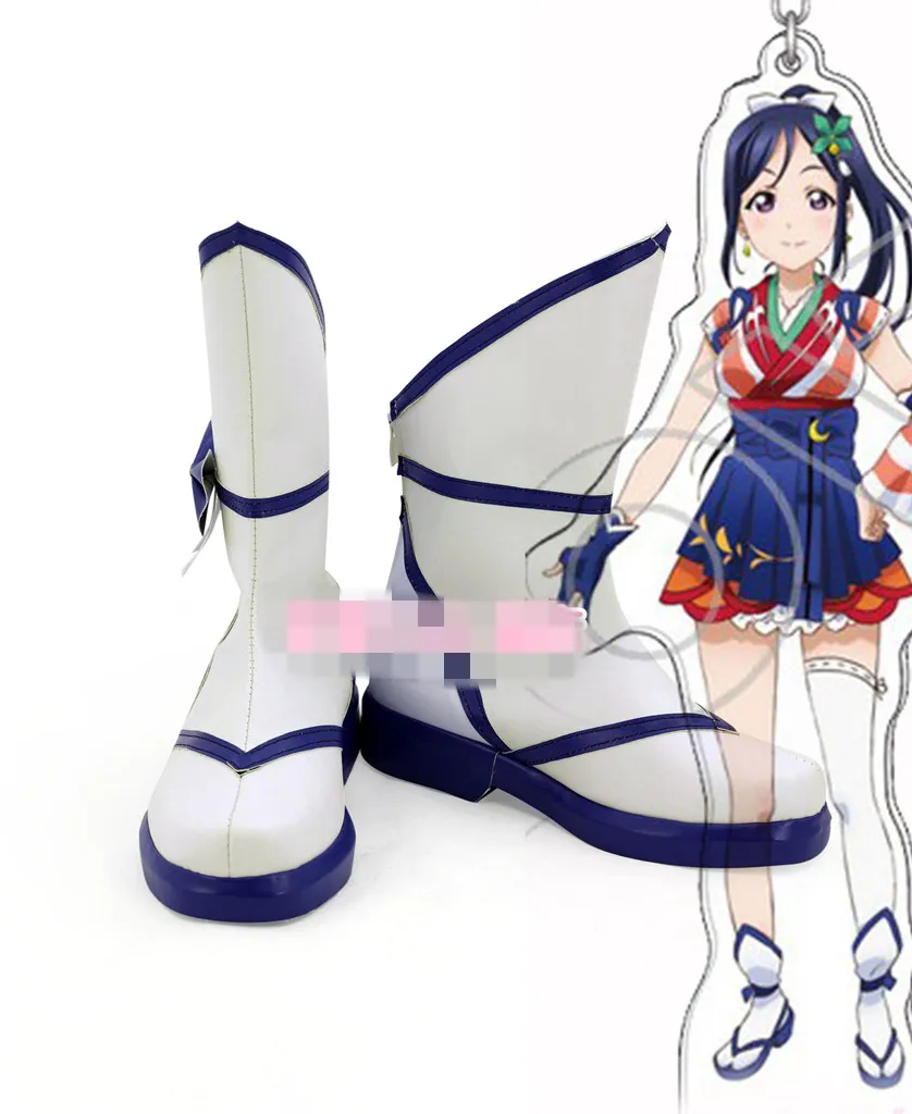 Аниме «Love Live Sunshine Aqours Matsuura Kanan Dreamer»; обувь для костюмированной вечеринки; Полусапоги