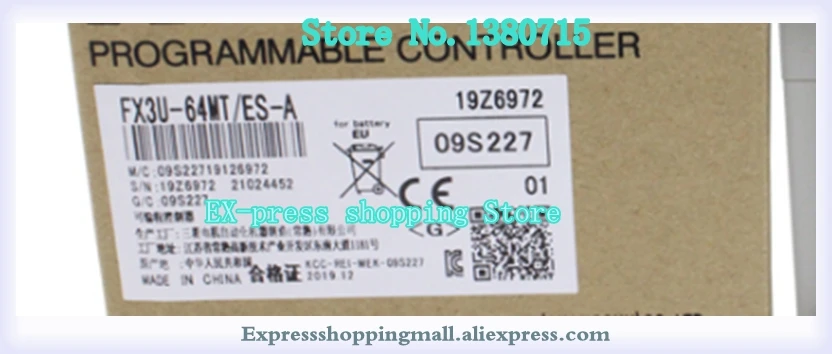 New FX3U-32MT/ES-A FX3U-16MR/ES-A FX3U-32MR/ES-A