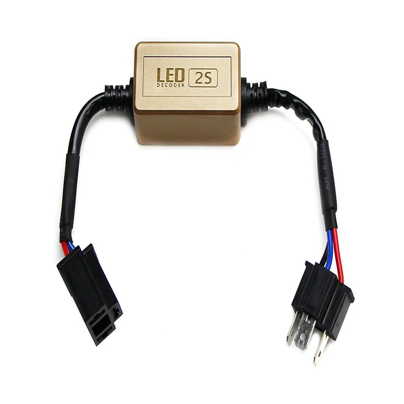 GTinthebox 2 шт. H4 HB2/9003 анти-мерцание нагрузки резистор декодеров подходит светодиодный фар