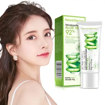 

40g Nature Aloe Vera Gel Cream Skin Care Solar Cream Face Washing Acne Cosmetic Treatment Anti Wrinkle Acne Whitening Gel