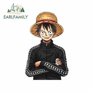 

EARLFAMILY 13cm x 8.4cm For ONE PIECE Repair Car Stickers Car Accessories Decal Motorcycle Bumper Window Decoration