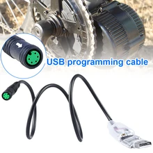 

Programming Cable 5Pin USB Cable Female For Bafang Programming For BBS01 BBS02 BBSHD Mid Drive Motor