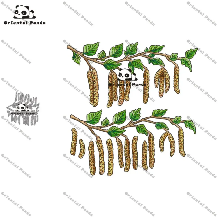 Новые штампы 2020 Catkin для резки металла diy фотоальбома режущие трафарет