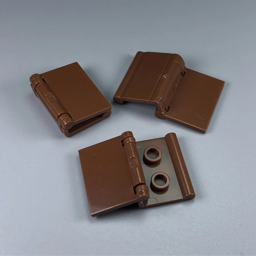 10Pcslot MOC Brown Book Diary Notebook Book Accessories Brick Figures Accessories Building Block Children DIY Scene Toy Gift (6)