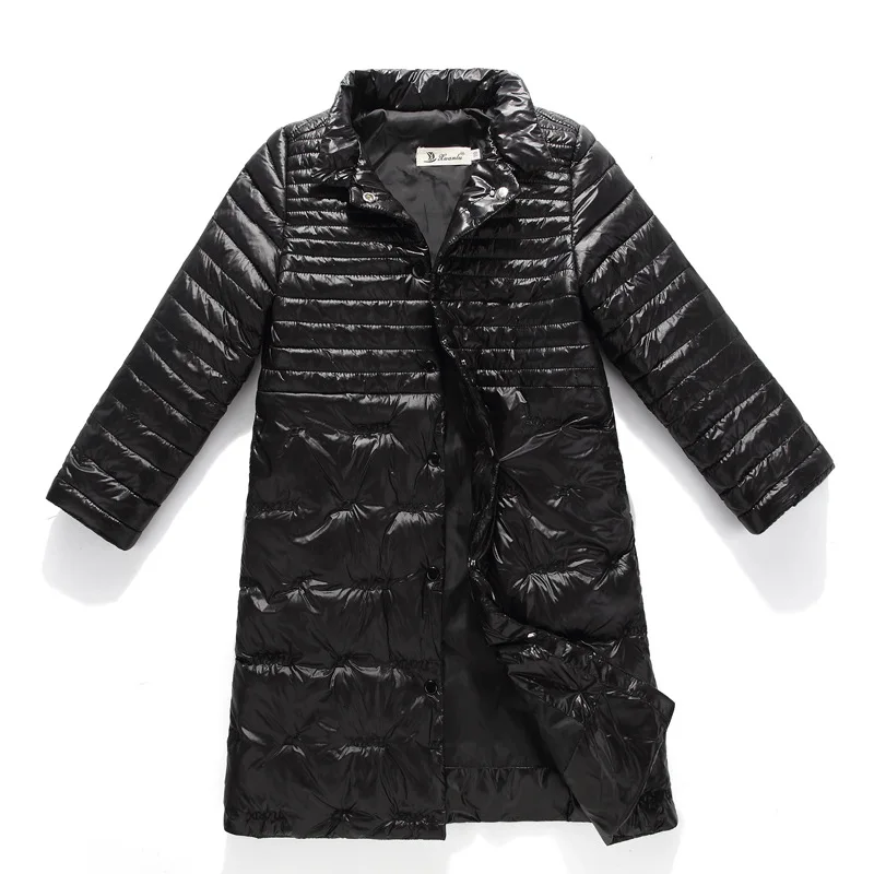Новая зимняя стильная пуховая куртка для маленьких девочек длинные теплые длинные хлопковые парки высокого качества детская одежда, куртка, пальто