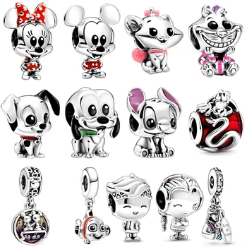 

NEW 2020 100% 925 Sterling Silver Spring Series Stitch Hela Pendant Charm Fit Diy Women Original Bracelet Fashion Jewelry Gift