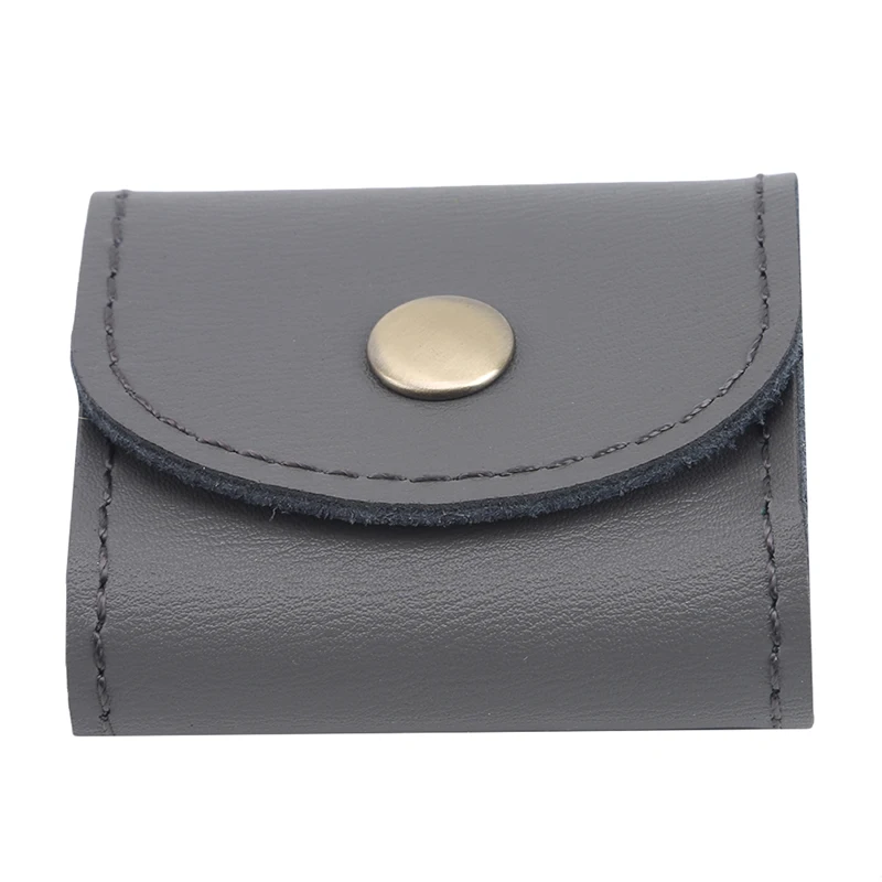 Gray Мини модный кошелек для монет, Винтажный Мужской Женский кошелек из искусственной кожи, многофункциональный женский маленький мешок для монет, карман для ключей, кошельки - Цвет: Gray