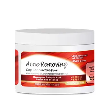 

55 Pcs Acne Treatment Pads Salicylic Acid Cotton Tablets Treatment Acne Skin Oil Control Patches Mild Type Sanitary Clean Wipes