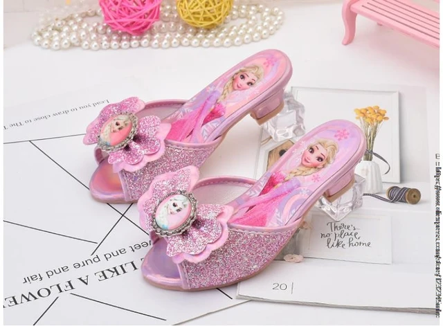 Tacones Zapatillas De La Princesa SofÃa Zapatos De Cristal Para