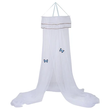 

Bed Canopy Lace Mosquito Net For Girls Beds, Tent Mesh Canopies Large Lace e Curtain Drapes Home & Travel