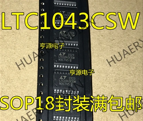10 шт./лот LTC1043CSW LTC1043 SOIC-18 в