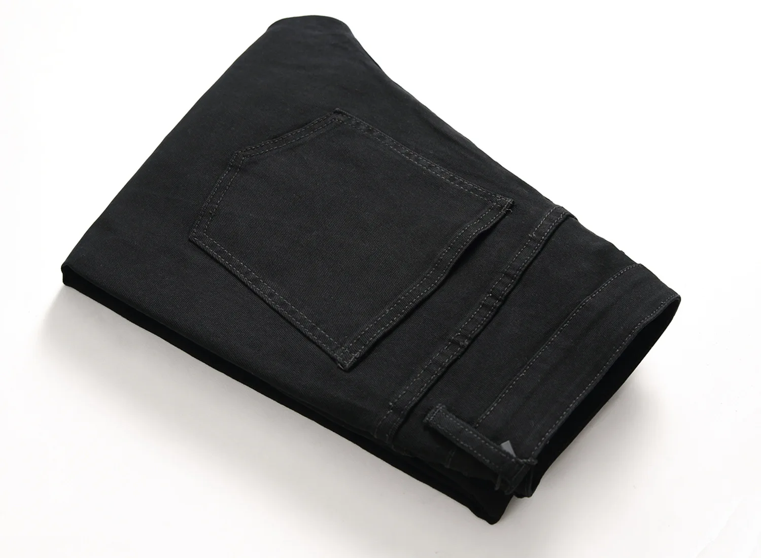 Explosive Fashion Models Elastic Jeans for Men Men Black Jeans Skinny Pencil Pants Casual Style Man Pants Jeans