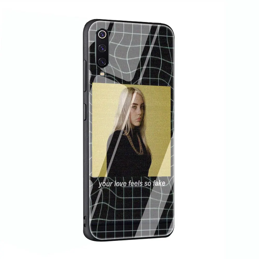 Billie Eilish чехол из закаленного стекла для Xiaomi 8 Lite A1 A2 9 Redmi Note 5 6 7 Pro 6A 4X F1 - Цвет: G10