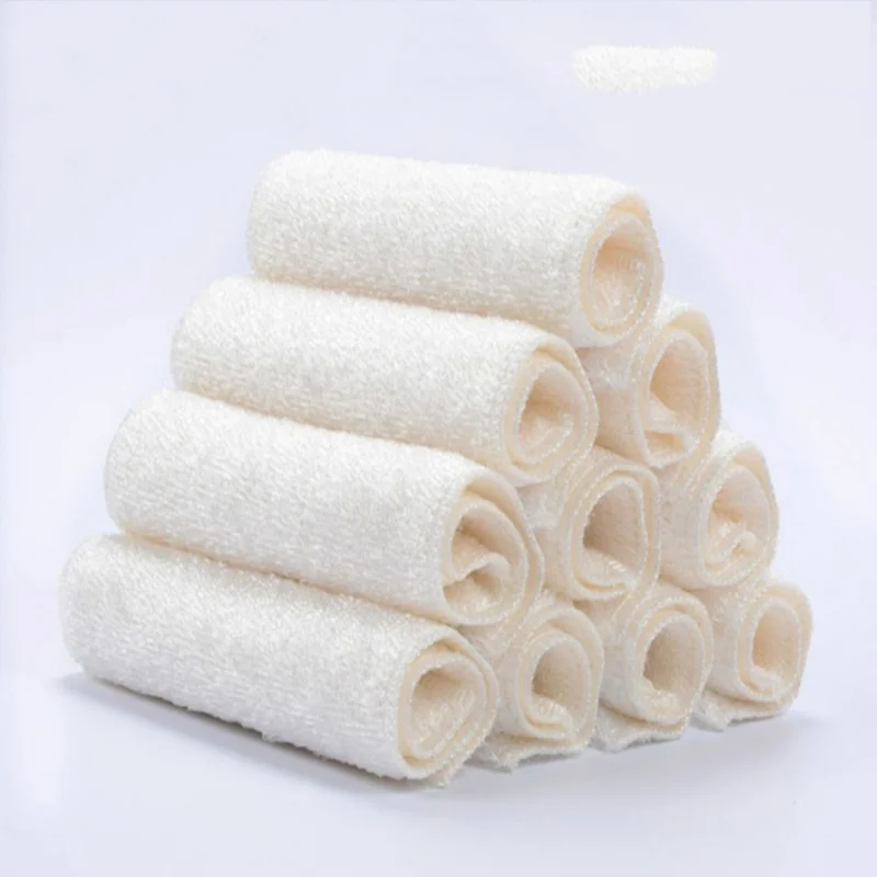 5 шт. подарки Высокоэффективная анти-жировая ткань для мытья посуды из бамбукового волокна волшебное кухонное очищающее полотенце
