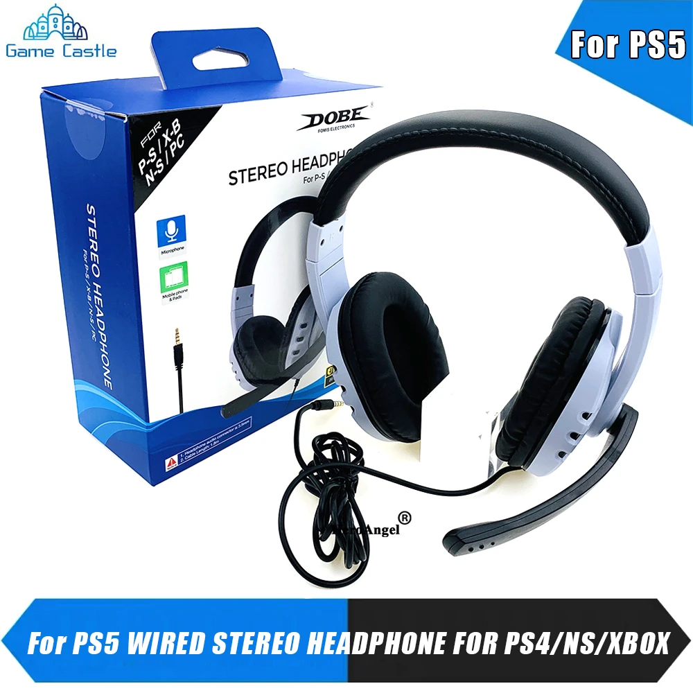 Auriculares con cable para juegos de PC, cascos con sonido envolvente de 3,5mm, para Xbox one, PC, PS3, PS4, PS5, y piezas de reemplazo| - AliExpress