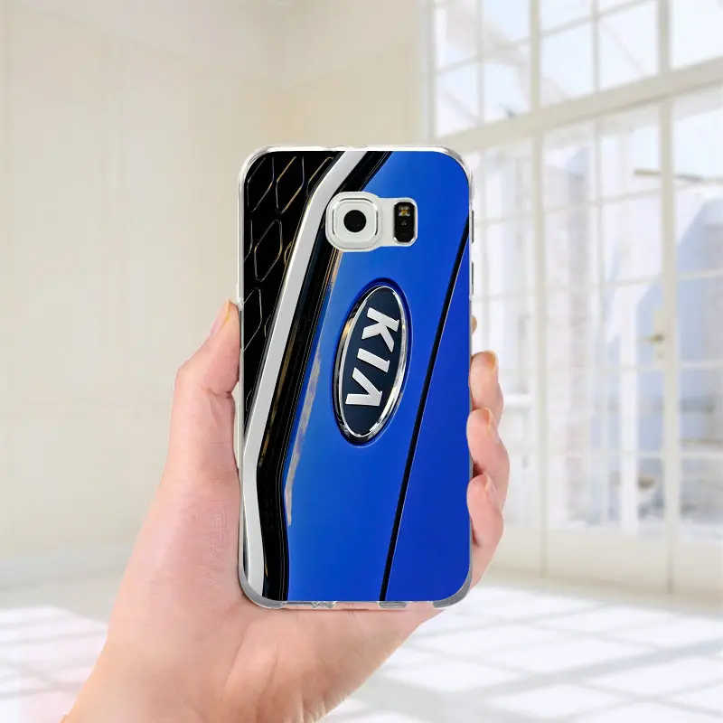 Мягкие чехлы для телефонов samsung Galaxy S2 S3 S4 S5 Mini S6 S7 S8 S9 S10 Edge Plus Lite Note 8 9 Coque Shell Love логотип Kia корейский - Цвет: Picture 5