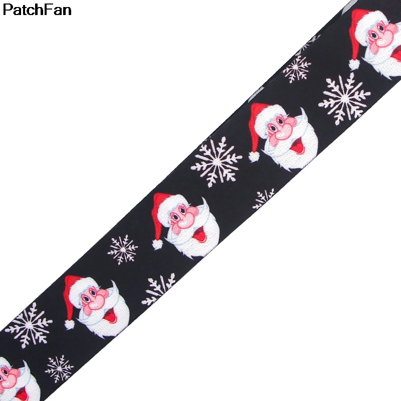A2503 Patchfan, рождественский стиль, шнурок для ключей, телефонов, USB флеш-накопители, брелки для ключей, ID, имя, ярлык, держатели, лямки