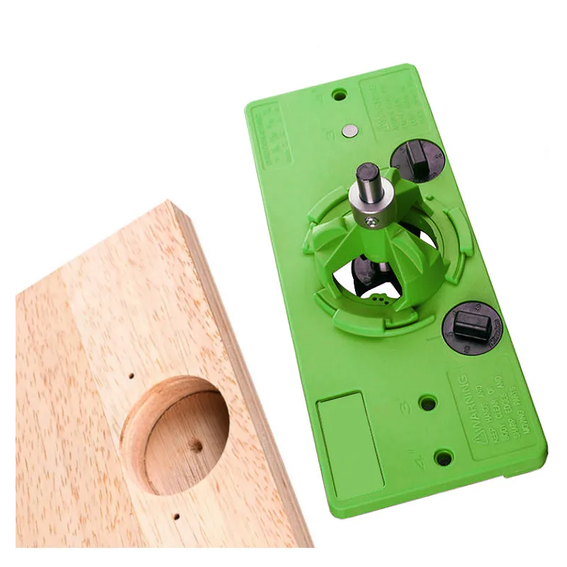 £14.00 35mm Cup Style Hinge Boring Jig Drill Guide Set Door