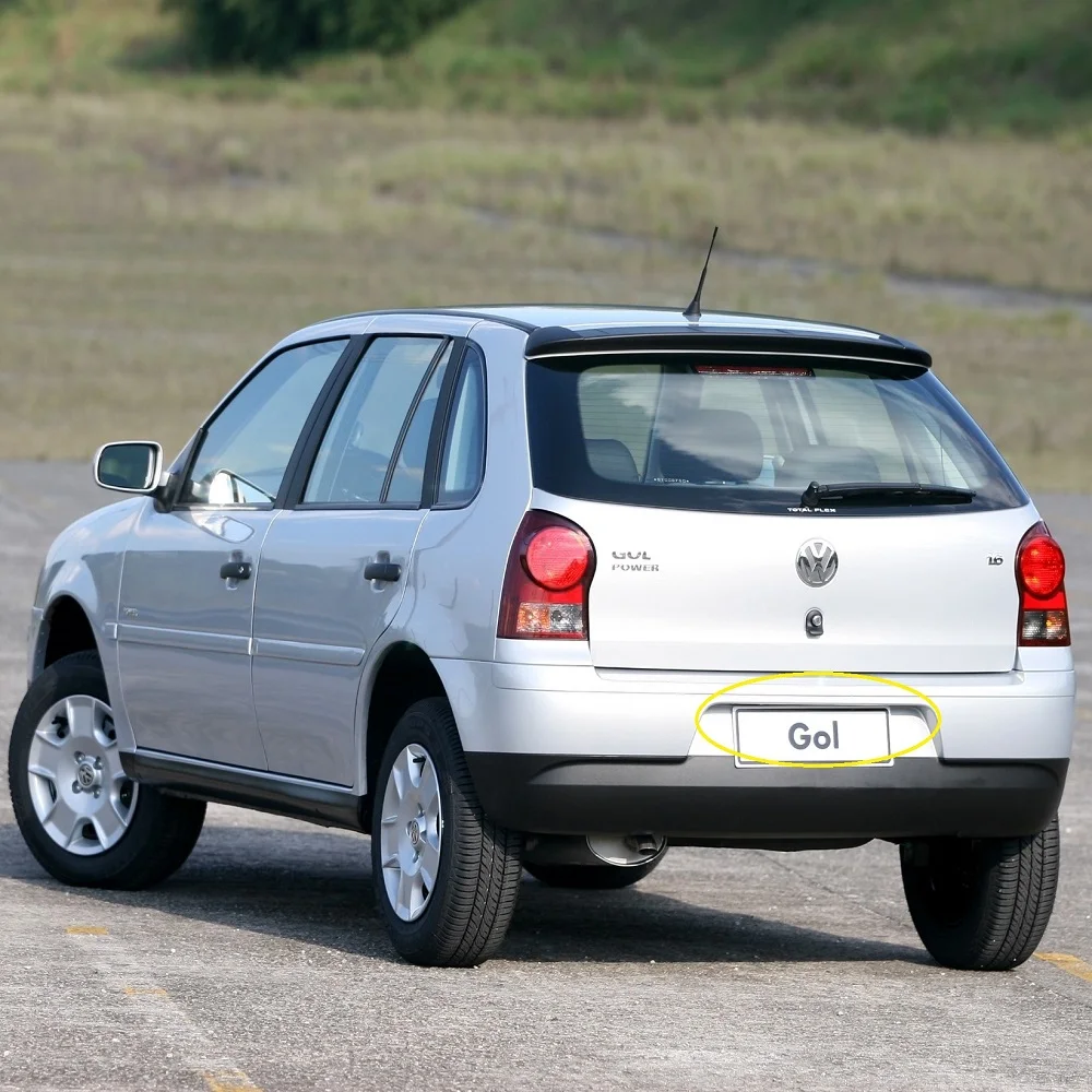 Luz para placa de matrícula de coche, luces traseras para VW Saveiro Gol 2004-2010 Fox-EU 2005-2012 Fox-Africa 04-10, 2 unidades - AliExpress