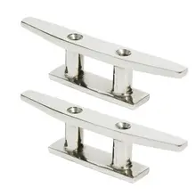 316 нержавеющая сталь киповая планка лодки низкий плоский зажим для яхты Морская Лодка палубная веревка галстук " 5" " 8" 1" замок болт лодка