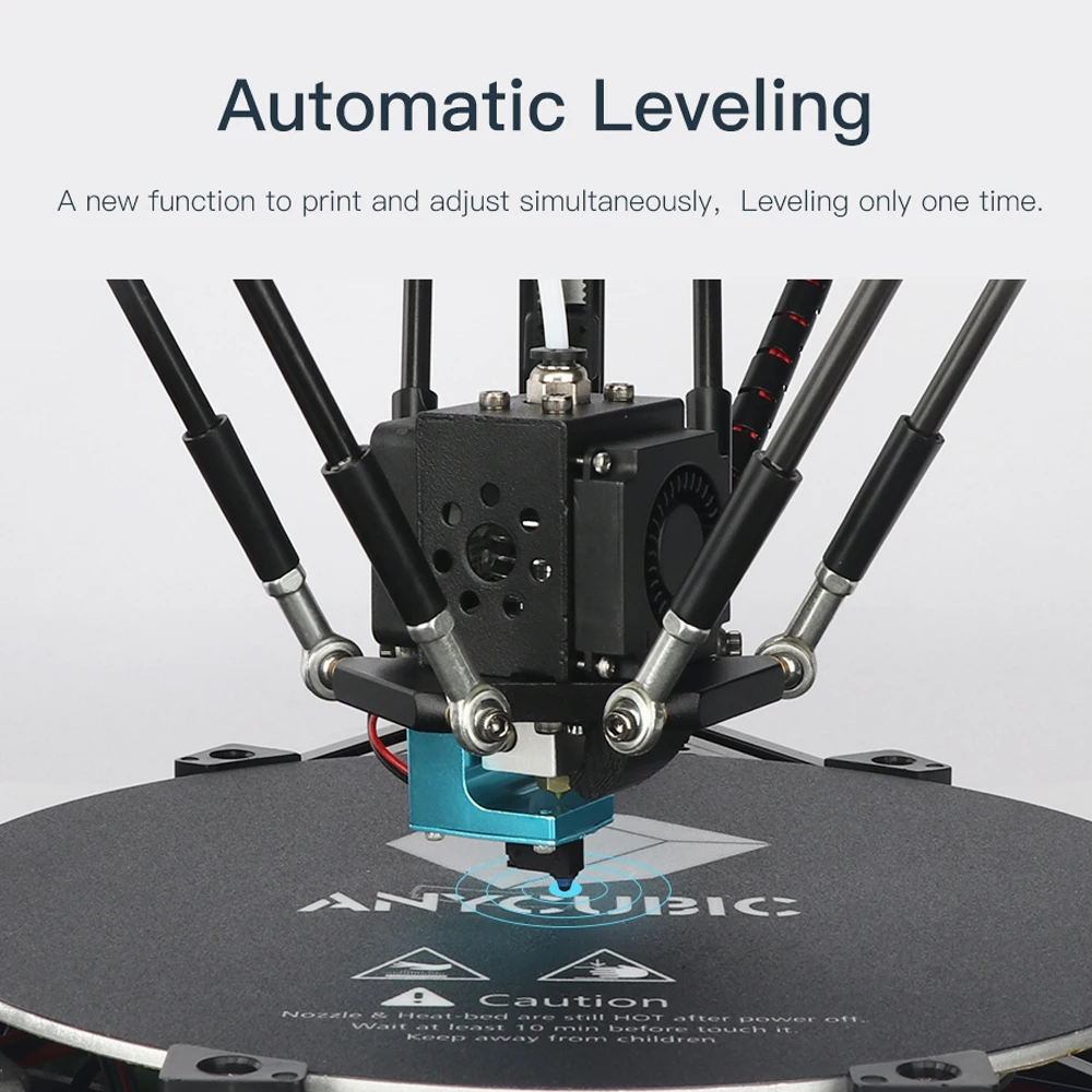 Комплект для сборки 3D принтера Anycubic Kossel наполовину собранный линейный принтер с