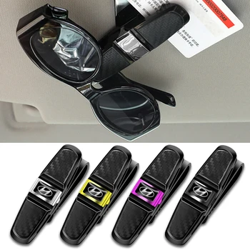 

1Pcs Car Sun Visor Sunglasses Clip Accessories For Hyundai I10 I20 I30 I40 IX20 IX35 Tucson Solaris Accent Azera Elantra GDI