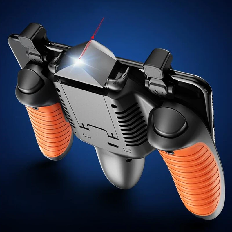 M16 для Pubg контроллер мобильный игровой шутер Pubg кнопка запуска огня для Iphone Android телефон геймпад джойстик с охлаждающим вентилятором