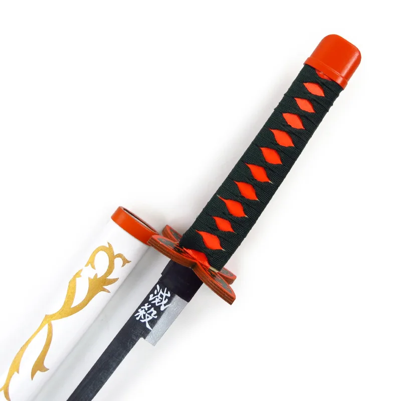 Новый 75 см аниме меч убийца демонов короткий Kanata Samurai нож ниндзя Меч Косплей