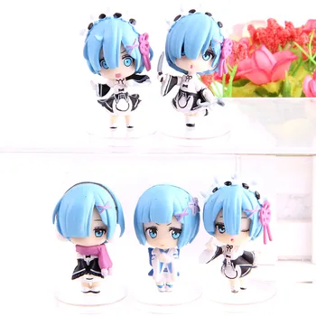 

Re: Life in a Different World Q Version From Zero Rem Ram Figures Mini PVC Action Figure Collection Model Toys Dolls 5pcs/set