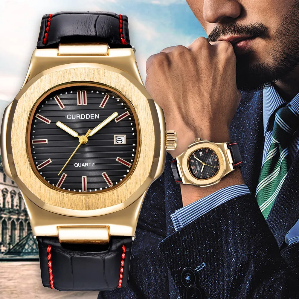 

2023 Men Watch Luxury Famous Men Watches Business Men Watch Male Clock Fashion Quartz Watch Mature Men Business Watch Top Brand