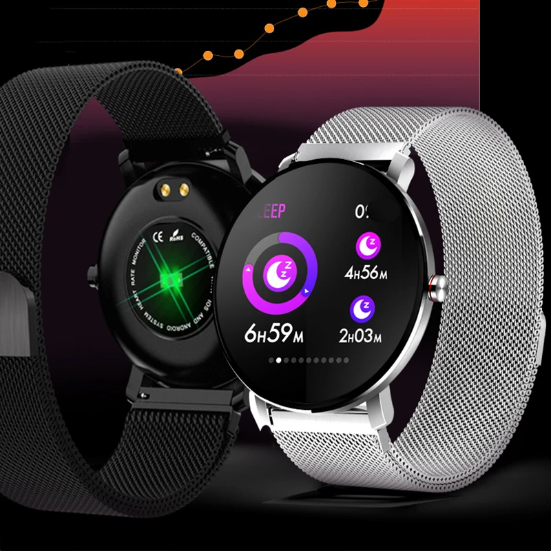  Timewolf Smart Watch Android 7.1 Fitness Tracker Heart Rate Tracker Smartwatch IP68 Full Touch Smar - 4000328761852