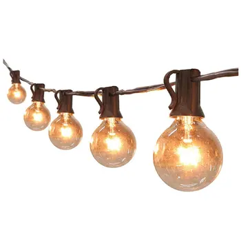 

String Outdoor Lighting Waterproof Wall Lamp Wedding Birthday Party Garden Decoration Garden Fence Outdoor Wall Lamp
