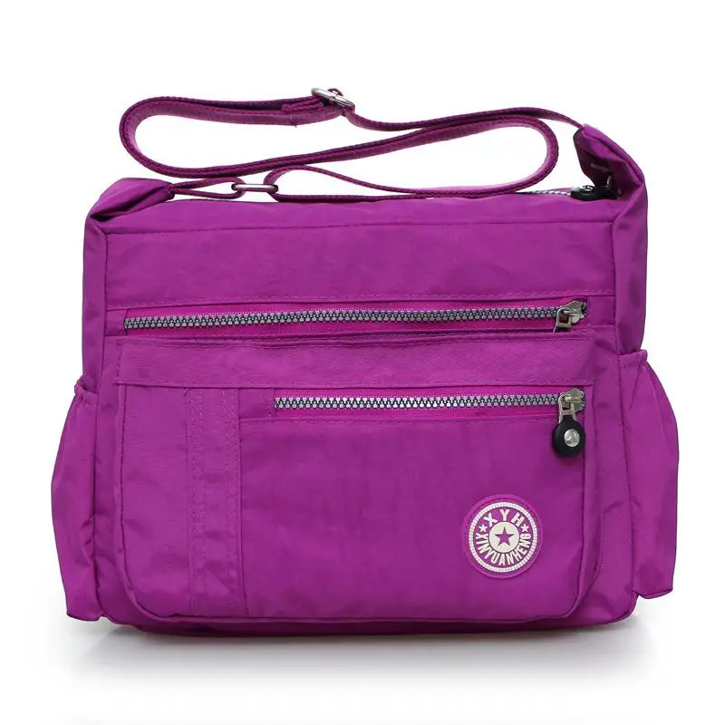 Waterproof Baby Diaper Bag For Stroller Multifunction Mommy Maternity Nappy wet bag For Baby Travel Bag For Mom diaper organizer - Цвет: purple