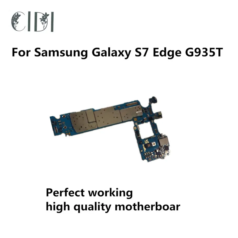 Марка CIDI используется оригинальная материнская плата для Samsung Galaxy S7 Edge G935T разблокированная материнская плата, логическая плата протестированная пластина