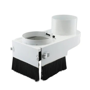 

Woodworking Cleaner Vacuum Accessories Multiple Size Home Engraving Machine Tools Brush Push-pull Spindle Dust Cover Practical