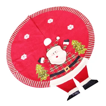 

1pc Tree Skirt Festive Durable Practical Creative Tree Skirt Carpet for Tree Party Christmas
