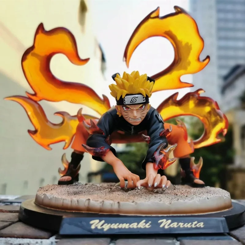 Anime MingRen GK Kurama PVC Action Figure Collectible Model Doll Toy 20cm |