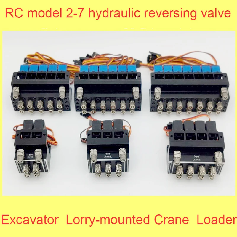 Metal Hydraulic Directional Valve Metal Model Accessories Rc Model Accessories Model