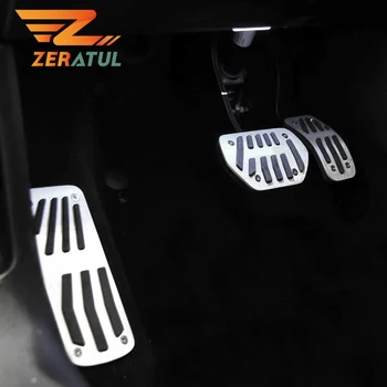 

Zeratul for Peugeot 207 208 2012 - 2020 Replacement Parts Stainless Steel Car Pedals Gas Brake Pedal Cover Footrest Rest Pedal