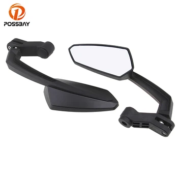 

POSSBAY Universal Motorcycle Mirrors Rear View Side Cafe Racer Mirror retrovisor moto For Harley Kawasaki z750 Suzuki Yamaha R1