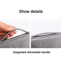 מחשב נייד עבור RedmiBook 13.3 Waterproof אינץ Tablet שקית אבק-הוכחה נייד פוליאסטר בד תיק ניידת מגן מחשב Cover Case Bag (5)